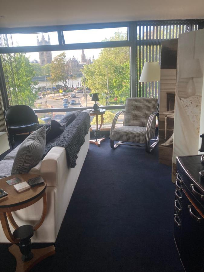 Luxury Designer Apartment River View Of Parliament Westminster Big Ben. London Exterior foto